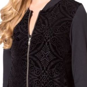 Black milk burned velvet hoodie